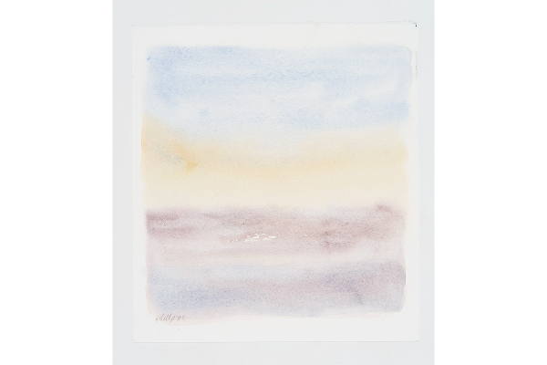 Transported XXII, Watercolour on Strathmore Aquarius, 8.5x9.5 in.